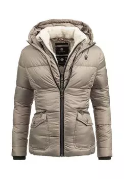 Меган зимняя куртка NAVAHOO, тауп