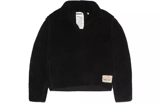 Мех Stussy унисекс, цвет Black