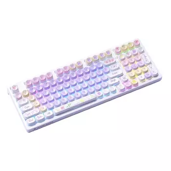 Механическая клавиатура Lenovo Aurora GK10, Brown Switch, Sweet Dream Rabbit, английская раскладка