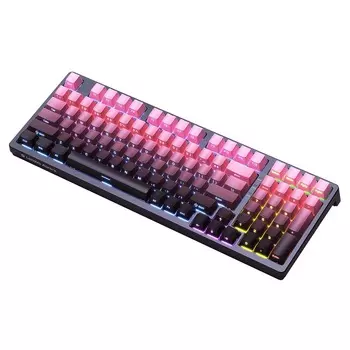 Механическая клавиатура Lenovo Aurora GK10, Brown Switch, Red Bean Paste Powder, английская раскладка