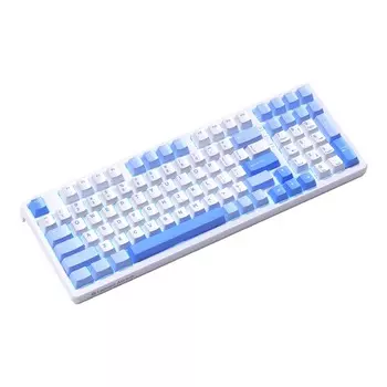 Механическая клавиатура Lenovo Aurora GK10, Brown Switch, Sky Blue, английская раскладка