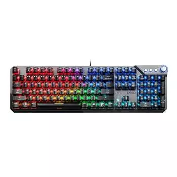 Механическая проводная игровая клавиатура MSI GK71 Sonic - Red Switches, черный, английская раскладка