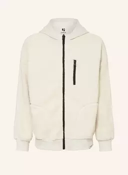 Меховая куртка Тедди из разных материалов Garcia, бежевый