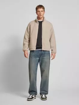 Меховая куртка Тедди модель 'TERRAIN' Jack & Jones, экрю