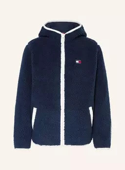 Меховая куртка Тедди Tommy Jeans, синий