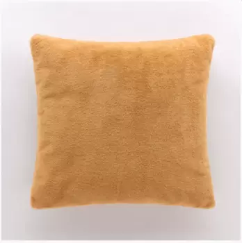 Меховая подушка Furry Eco Fur Riviera, желтый