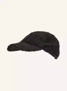 Меховая шапка тедди Ugg, черный