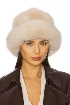 Меховая шапка-ведро snuggle Lack Of Color, цвет almond