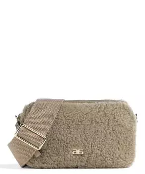 Меховая сумка через плечо Tina из овчины Abro, бежевый