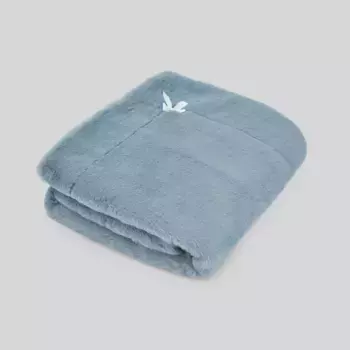 Меховое детское одеяло с плюмети PAZ Rodrguez, синий