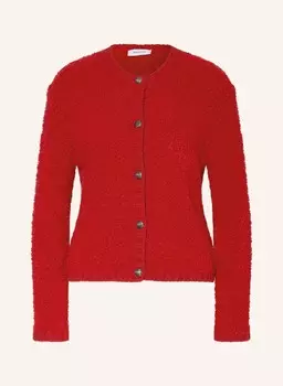 Меховой кардиган Тедди Darling Harbour, красный