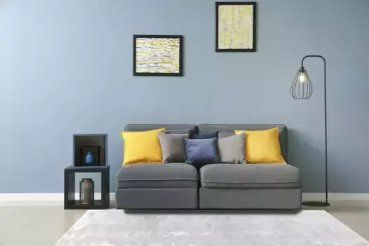 Меховой ковер Andiamo "имитация меха ягненка", прямоугольной формы, искусственный мех, очень мягкий ворс, можно стирать 55х110 см, белый