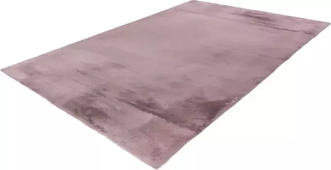 Меховой ковер Arte Espina "Rabbit 100", прямоугольный, искусственный мех, ощущение меха кролика, очень мягкий, с глубоким ворсом 80х150 см, цвет lila