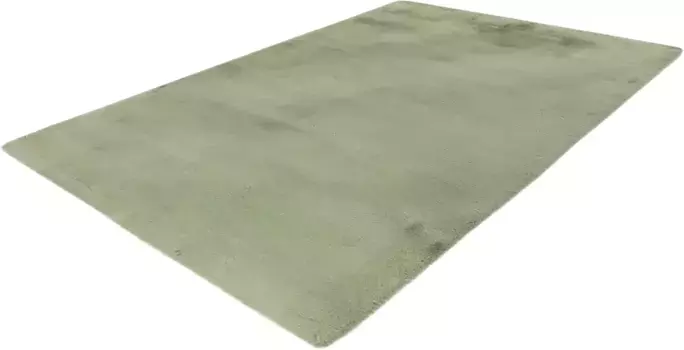 Меховой ковер Arte Espina "Rabbit 100", прямоугольный, искусственный мех, ощущение меха кролика, очень мягкий, с глубоким ворсом 120х170 см, цвет mint