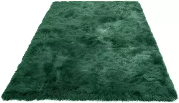 Меховой ковер для дома "Валерия" Home affaire 160х230 см, цвет flaschengrn