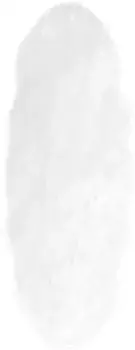 Меховой ковер для дома "Валерия", в форме меха, высота 60 мм, круглый ковер из искусственного меха, особенно мягкий и пушистый Home affaire 50х90 см, белый