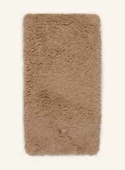 Меховой шарф тедди Ugg, коричневый