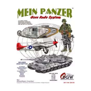 Mein Panzer — основные правила и дополнительная информация о Второй мировой войне, Mein Panzer, General Quarters, and Other Historical Miniature Rules (Old Dominion GameWorks)