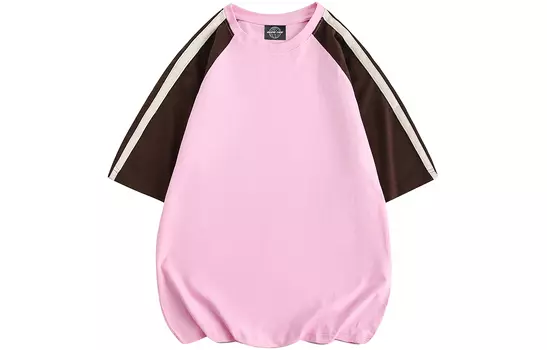 MEIPIN TANG Футболка унисекс, Розовый