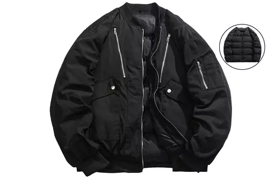 MEIPIN TANG Пуховик унисекс, Черный