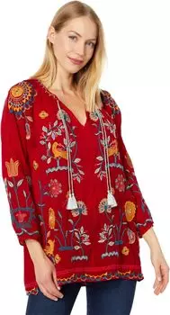 Мейсон Туника Johnny Was, цвет Wild Cherry