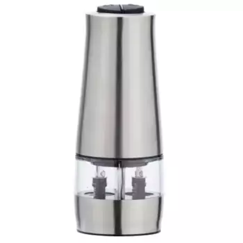 Мельница для соли и перца WENKO «2в1», с подсветкой, нержавеющая сталь, цвет silberfarben