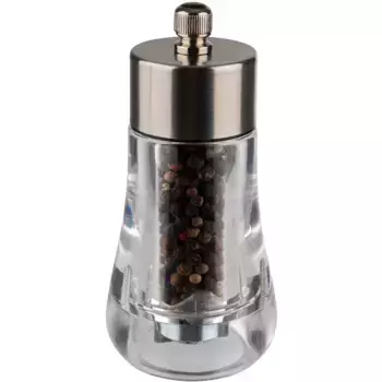 Мельница для специй APS «Перец, ок. 13 см», (1 шт.), цвет transparent, Edelstahl matt