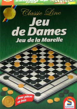 Мельница с деревянными фигурками и шашками, логические игры, Шмидт Schmidt