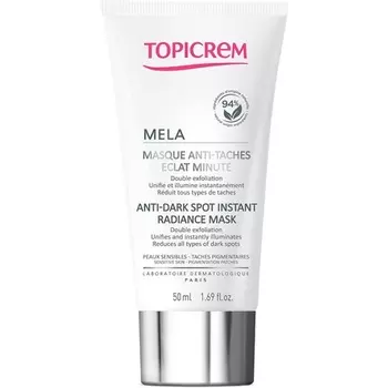 Mela Мгновенная осветляющая маска против пятен 50 мл Topicrem