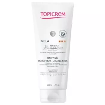 Mela Равномерное тонизирующее ультраувлажняющее молочко 200мл, Topicrem