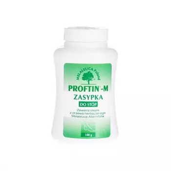 Melaleuca Профтин-М, присыпка для ног с маслом чайного дерева Alternifolia, 100 г