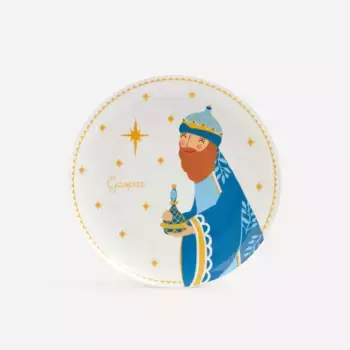 Меламиновая десертная тарелка Gaspar Navidad Basics El Corte Ingls, разноцветный