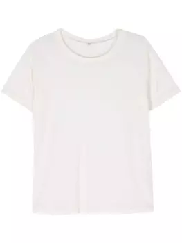 Меланжевая футболка Baserange, белый