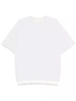 Меланжевая футболка Eleventy, серый