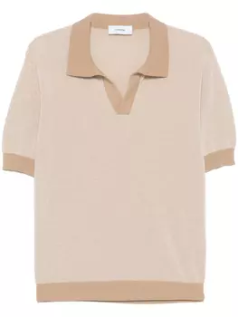 Меланжевая футболка Lardini, нейтральный