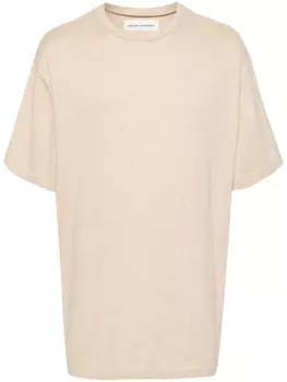 Меланжевая футболка Rik extreme cashmere, бежевый