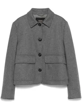 Меланжевая куртка Seventy, серый