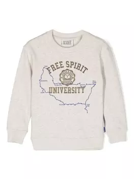 Меланжевая толстовка Scotch & Soda, серый