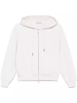 Меланжевое худи Peserico, нейтральный