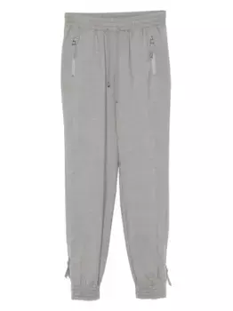 Меланжевые брюки Ermanno Scervino, серый