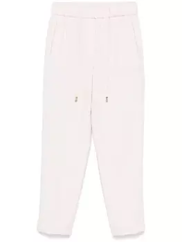 Меланжевые брюки Peserico, нейтральный