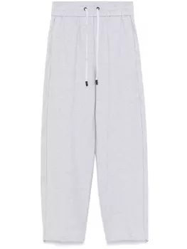 Меланжевые брюки Peserico, серый