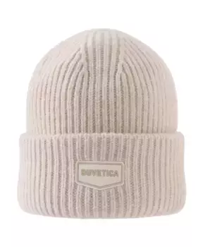 Меланжевые шапки кепки aw23 Duvetica, бежевый
