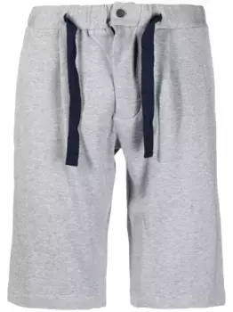 Меланжевые шорты с кулиской Paul & Shark, синий