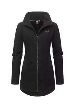 Меланжевый кардиган Miram Ragwear, черный