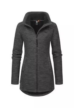 Меланжевый кардиган Miram Ragwear, темно-серый