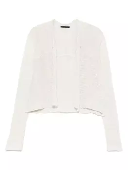 Меланжевый кардиган Transit, нейтральный