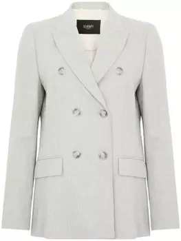 Меланжевый пиджак Seventy, серый