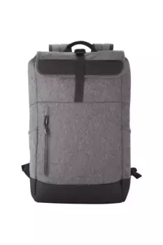 Меланжевый рюкзак-роллап Clique, серый