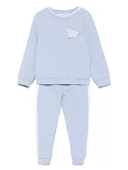 Меланжевый спортивный костюм Patachou, синий